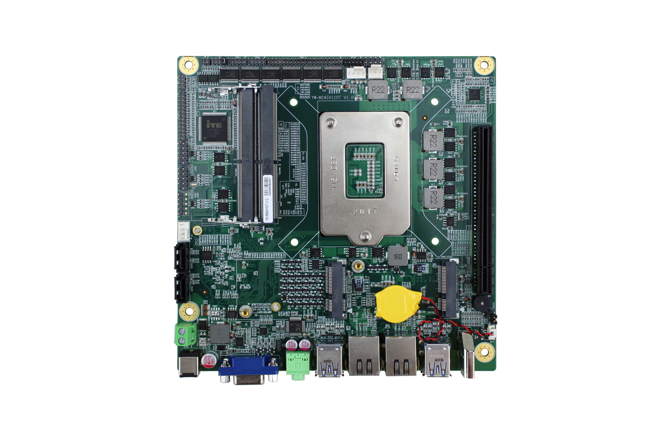 新品發布|基于Intel?H81/H110芯片組、直流供電、帶PCIE插槽的MINI-ITX工業主板